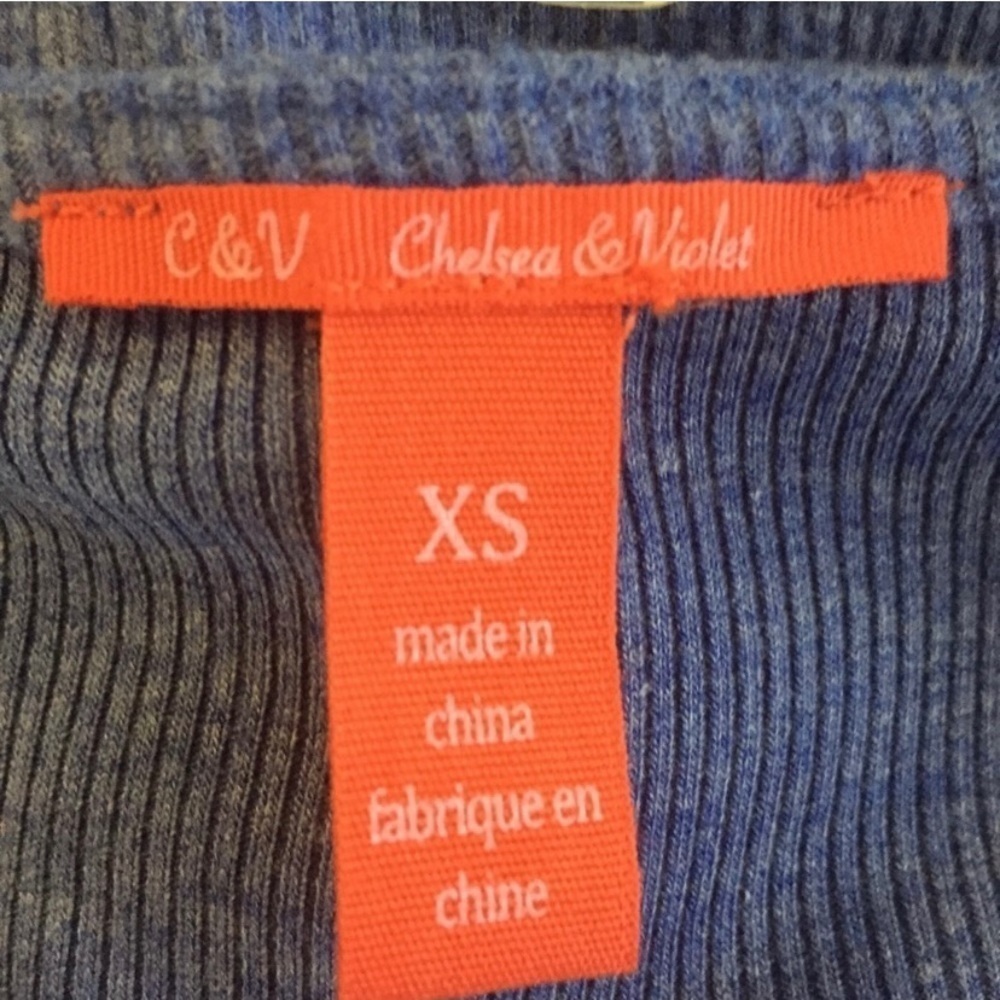 Chelsea and Violet Front Tie Up Body Long Sleeves XS - Picture 6 of 9